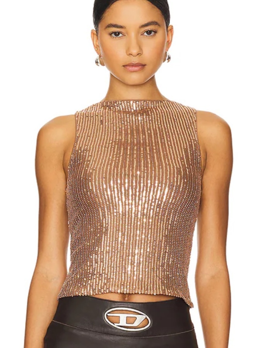NWT superdown georgia sequin top